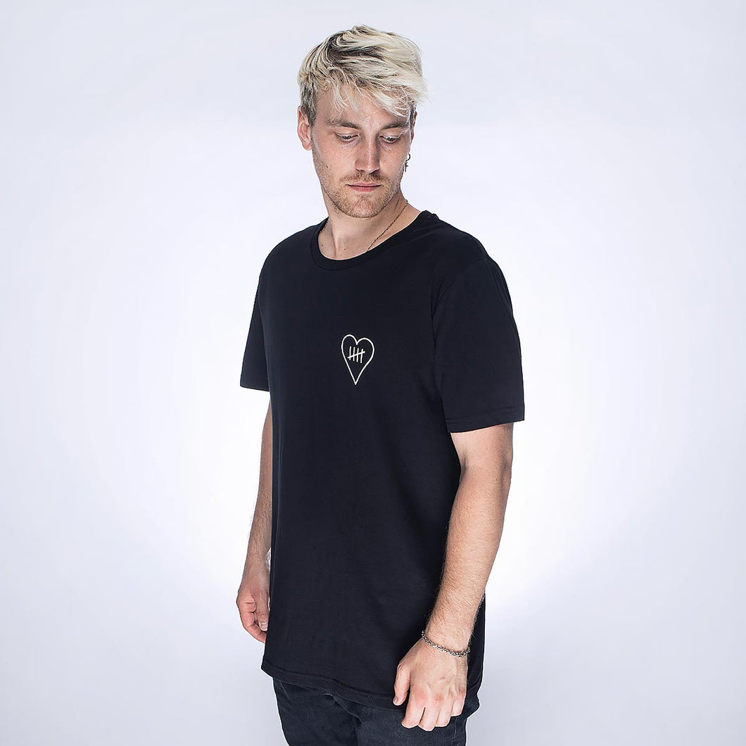 Munich Warehouse - Comes From The Heart - Shirt Black