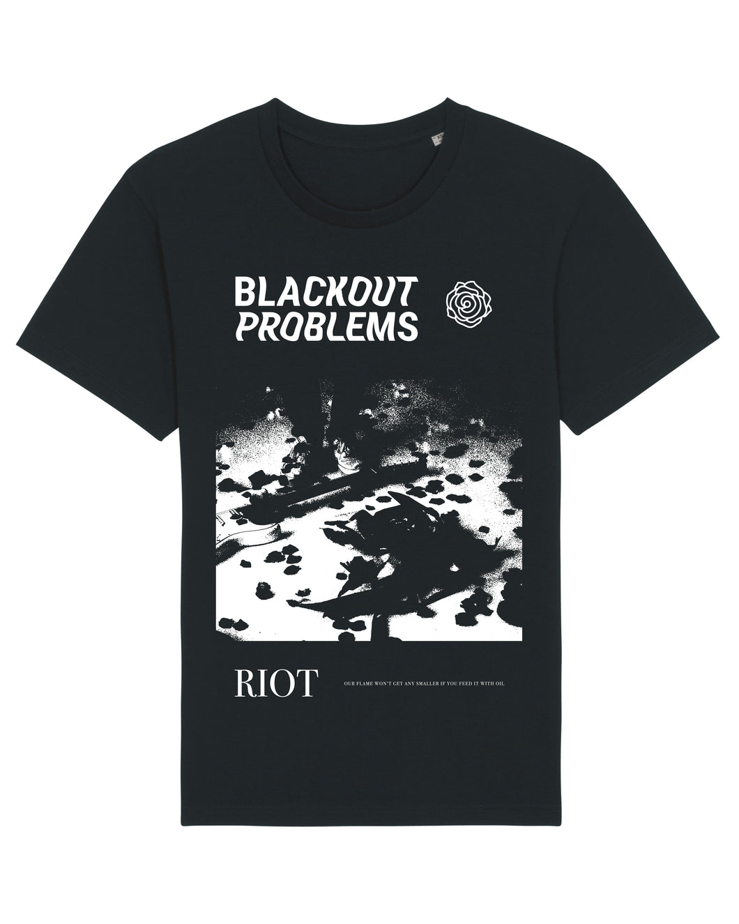 BLACKOUT PROBLEMS - RIOT T-SHIRT - BLACK